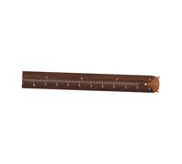 Wooden Giraffe Wall Height Chart for Kids Room Decor Coffee | Cartoon Pattern, Stable Sturdy Build, for Growth Tracking, Nursery Wall Ruler Display