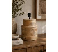 Wooden Glory Table Lamp Without Shade