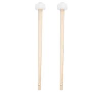 Wooden Gong Mallets 2pcs Rubber-head Percussion Parts