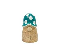 Wooden Gonk Garden Gnome Handmade Green Home Decor Christmas Ornament Statue Wood Carving Outdoor Indoor