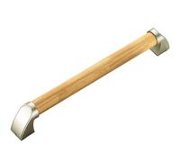 Wooden Grab Rails for Bathroom Safety, Waterproof Anti-Slip Handrail for Elderly and Disabled Support in Showers, Stairs, and Corridor