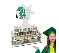 Wooden Graduation Money Holder, Class of 2024 Graduation Money Holder, Money Holder for Graduation, Cash Cake for Congratulations, Class of 2024, Supplies for Fi