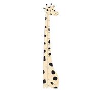 Wooden Growth Chart for Kids, Boys & Girls | Cute Giraffe, Custom Height Chart, Measurement Ruler for Wall | Kids Bedroom, Playroom, Child's Room, Nursery Decor Decoration Wall Art