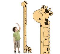 Wooden Growth Chart for Kids,Giraffe Height Chart for Boy Girls,Measuring Board for Kids Height,for Child's Room,Nursery Decor Decoration Wall Art (giraffe)