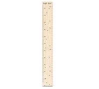 Wooden Growth Chart for Wall | Home Wall Ruler, Cartoon Pattern for Kids Room, Perfect for Measuring the Height of , Boys and Girls