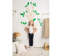 Wooden Growth Chart for Wall,Tree Design, Height Chart for Kids | Playroom Wall Decor, Toddler Room Decor, Nursery Decor, Kids Room Decor