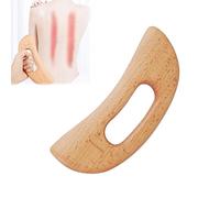Wooden Gua Sha Tool, Lymphatic Drainage Massager, Manual Massage Scraper, Wooden Gua sha Lymphatic Drainage Massager, for Anti Cellulite and Relieve Muscle Fatigue, Body Gua Sha Paddle