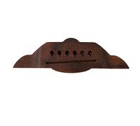 Wooden Guitar Bridge Swallow Shape Rosewood Delicate Acoustic Guitar Bridge Part Replacement for Acoustic Guitar Players Rose Wood Material 6.3 Inches