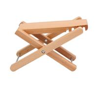 Wooden Guitar Foot Stool - Height Adjustable Wooden Stool, Guitar Footrest with Step, for Adult Musician at Home Studio and Stage