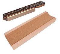 Wooden Guitar Neck Rest Support Luthier Tool for Gui Basses U Mandolin Banjo 30 X 9 X 2.2cmWood Color Neck Enhances Ability to Detailed on instruments. Guitar Neck Rest Guitar