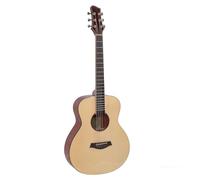 Wooden Guitar Set, Beginner Guitar Instrument, 36in Kids Adult Musical Instrument, Junior Size All Wood Build Nylon String Instrument with Gig Bag, for Beginners Easy to Play