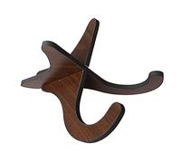 Wooden Guitar Stand Folding Ukulele Stand Portable Instrument Stand X Frame Classic Wooden Stand Ukulele Shelf Ukulele Holder Folding Foldable Wooden Guitar Rack Stand X Frame Guitar