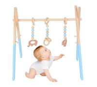 Wooden Gym Frame, Wooden Baby Play Toys, New Borns Gym Toy Pine Frame, Folding New Borns GymToy, Wood Entertainment Products for Baby Room, Nursery Room, Early Childhood Education Center