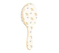 Wooden Hair Brush Paddle Brush For Natural Hair Wood Hair Brushes For Women Wooden Massage Brush Nordic Pattern Car