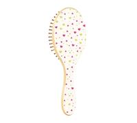Wooden Hair Brush Paddle Hairbrush Wooden Brush For Hair Growth Wooden Message Brush Miss Daisy (3)