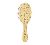 Wooden Hair Brush Paddle Hairbrush Wooden Brushes For Hair Wooden Massage Hair Brush Funny Frogs Pattern Sketch Your Design