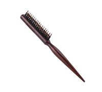 Wooden Hair Brush, Styling Brush, Hair Comb, Wooden Handle, Naturally Boar Bristle Hair Brush, Fluffy Comb, Hairdressing and Barber Tool