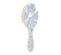 Wooden Hair Brush Wooden Paddle Brush For Hair Wood Hairbrush Natural Wood Brush Marble Wave (3)