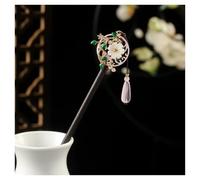 wooden hair pins Handmade Flower Hair Sticks