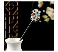 wooden hair pins Handmade Flower Hair Sticks