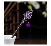 wooden hair pins Winding Flower Hair Stick