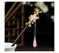 wooden hair pins Winding Flower Hair Stick