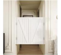 Wooden HalfHeight Door with Automatic Closure for Kitchen Bar & Restaurant Elei Swing Door 100x100 cm White Ideal for Stylish Entryways