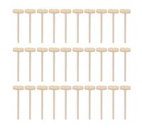 Wooden Hammer Kids Breakable Chocolate Heart Mini Crab Lobster Mallet Grip Ability Mobility Dexterity Birch Material 30 Pieces