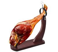 Wooden Hams Stand - Ham Stand Spain - Ham Cover | Wooden Rack Slicing Spanish Hams Home Restaurant Non Slip Stable Kitchen Carving Traditional Meat Holder Handling Presentation