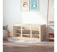 Wooden Hamster Cage for Rats Mice Rodents Small Animals Hutch Exercise Play Hous