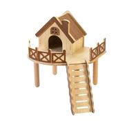 Wooden Hamster Playground Gerbil Resting