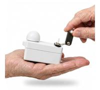 Wooden Hand Crank Generator Panel for Seniors LED Sensory Hand Coordination
