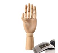 Wooden Hand Model - Wooden Mannequin Hand Model Figures Joints Artist Manikin Model for Drawing | Mannequin Hand Figurine, Movable Wooden Female Mannequin H, l, see description, See description
