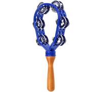 Wooden Hand Percussion Instrument, Hand Drum Tambourine, Safe Portable Musical Tambourine - Musical Instrument Anti-Rust Percussion Instrument for All Ages