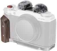 Wooden Handgrip for Cameras - Quick Release, L-Shape for Easy Use