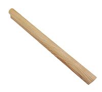 Wooden Handle Ash Wood Drawer Knobs Pulls Handles,Multi-Size Natural Wood Color Kitchen Cabinets Furniture Dresser Long Wardrobe Cupboard Drawer Knobs Pulls Handles,with Screws(Length 500mm)