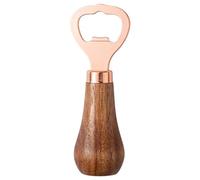 Wooden Handle Bottle Opener,Bartender Bottle Opener,Bottle Opener with Wooden Handle Bartender | Reusable Drink Bottle Opener, Water Bottle Opener for Weddings, Bars, Kitchens
