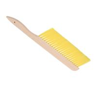 Wooden Handle Brush Beekeeping Tool Beekeeper Tool Yellow Plastic Bee Hive Hand Portable Sweeper