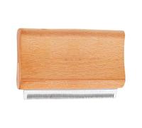 Wooden Handle Dog Brush | Swallowing Brush and Dismantling of Rake Dogs and Cats with Wide Bristles | Grooming Tool Shedding Control, Undercoat Removal, the Hair Removal
