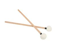 Wooden Handle Drum Mallet Non Slip Set for Performance Improvement With Maple Wood Handle Suitable for Drum Enthusiasts (Black)