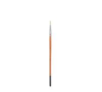 Wooden Handle Fine Detail Brush Nylon Bristles Miniature for Acrylic Watercolour Gouache Oil Face Painting Fine Lace Detail for Canvas Painting