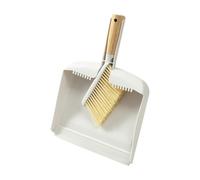 Wooden Handle Mini Broom and Dustpan Set, with Dense Bristles, 22.5x5.5x33.5cm, Compact Desk and Sofa Gäp Cleaning Tool, Dustpan & Brush Sets, Comfortable Grip Design, for Crumbs, Pet Litter