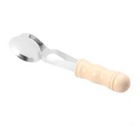 Wooden Handle Musical Spoons 8 Inch Metal Bowls
