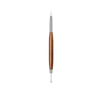 Wooden Handle Nails Art Tool Double Ended Sculpting Brush For Precise Lines And Creative Embellishments Painting Brushes Double Ended Nail Art Pen