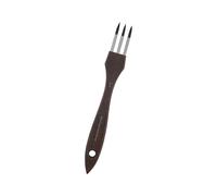 Wooden Handle Painting Comb Brush Premium Bristles Versatile for Various Styles Including Doodling Art and Sketching Multi Tooth Pattern Art Brush