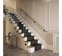 Rothley Drift Wood Internal 3.6m Easy Fit Staircase Handrail Kit