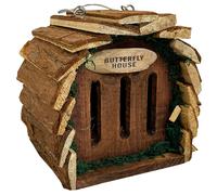 Wooden Hanging Butterfly House