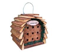 Wooden Hanging Ladybird House