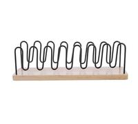 Wooden Hat Display Stand for Beanies, Freestanding Multi Groove Rack
