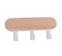Wooden Hat Rack Wall Mounted with Key Holder,for Entryway, Scarf Organizer Storage,and,for Ring Display St,and Hook, Decor Coat Hooks,for Bathroom Towel Hanger,and Bedroom Wall